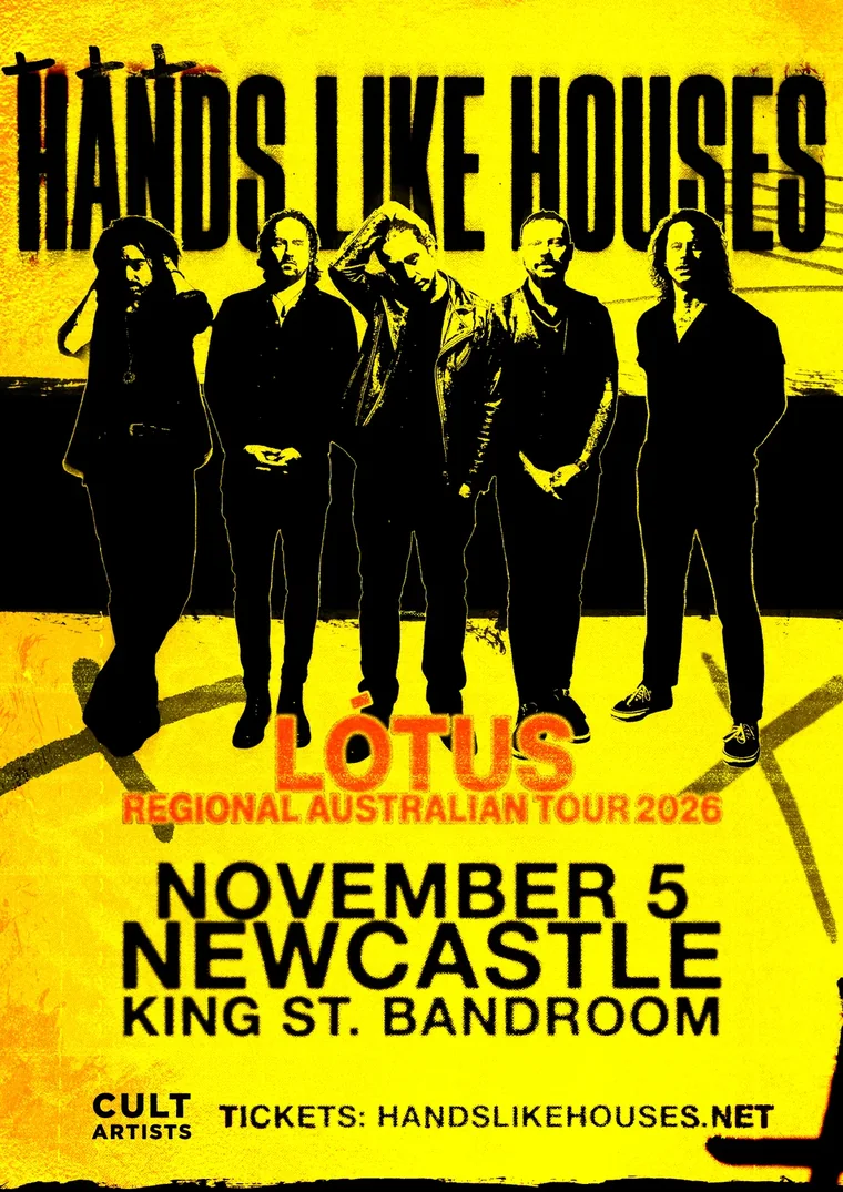 Hands Like Houses live in Newcastle, Thu 5 Nov 2026